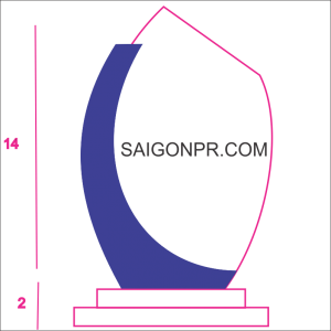Kỷ niệm chương cánh sen KNC_CS_D