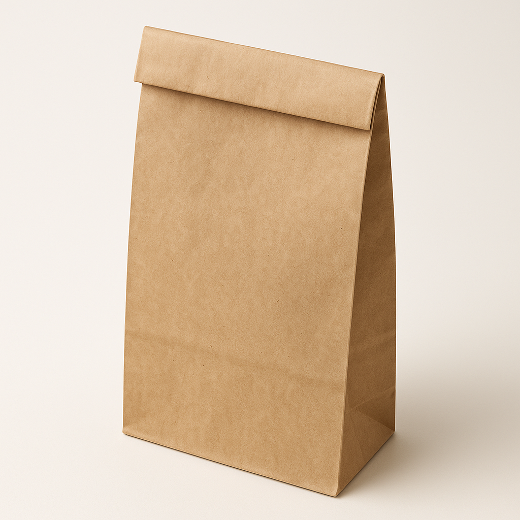 Túi giấy 25x15cm kraft nâu